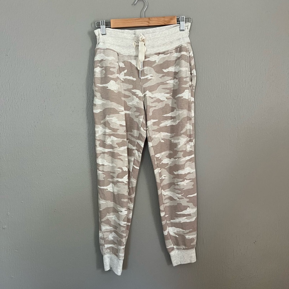 ATHLETA  Balance Printed Jogger in Light Tan Size XSP casual comfort everyday